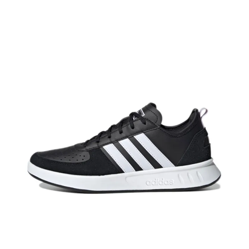 Adidas Court 80s Core Black Cloud White Purple Tint Women's-0