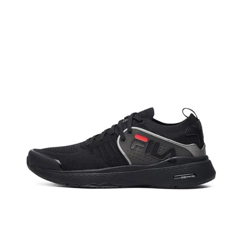 FILA Athletics Running Shoes Men Low-Top Standard Black