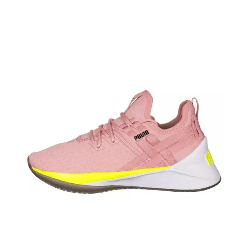 PUMA Jaab Xt Tennis Shoes Women's Low-Top Yellow/Pink