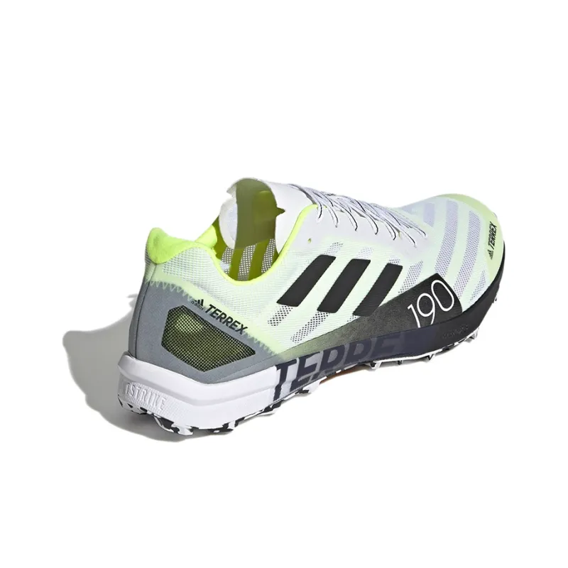 Adidas Terrex Speed Pro Trail 'White Solar Yellow'-3