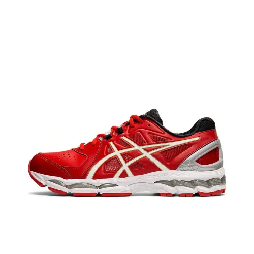 Asics Gt-800 Running Shoes Men Low-Top Red/White