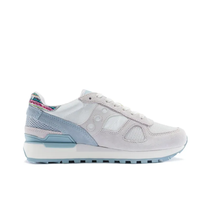 Saucony Shadow Original Running Shoes Women's Low Top Gray Blue-1