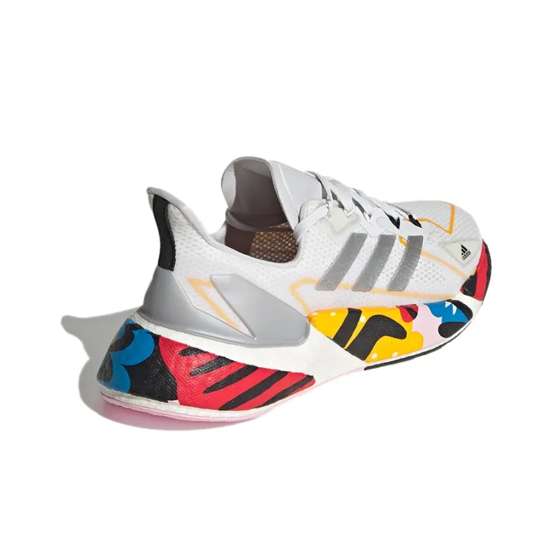 Adidas X9000l4 White Silver Women's-3