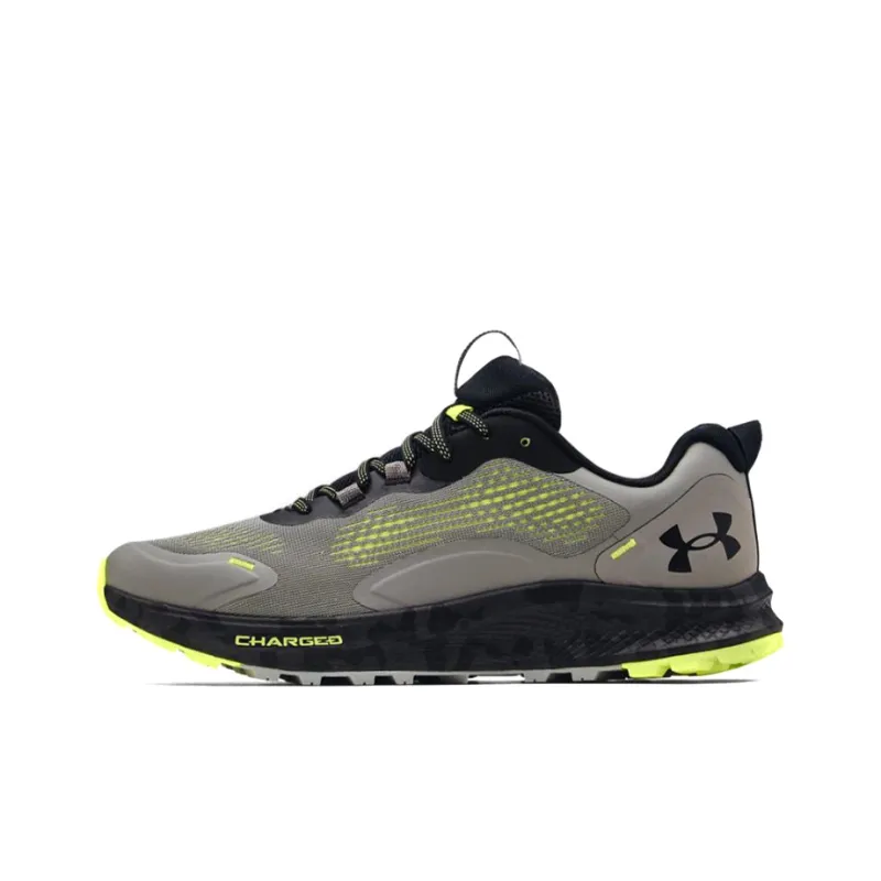 Under Armour Charged Bandit Trail 2 Running Shoes Men Low-Top Gray/Black-0