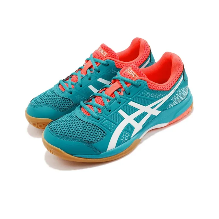 Asics Gel-Rocket 8 Running Shoes Women's Low-Top Ice Blue/White-2
