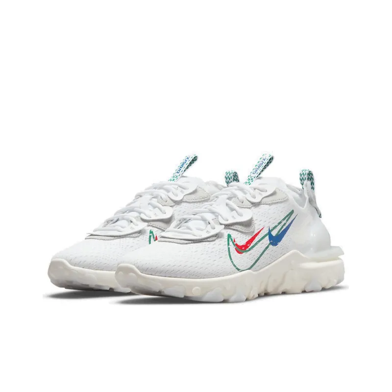 Nike React Vision Multi Swoosh White Multi Color-2