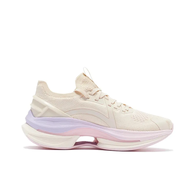 LiNing WuShi 5S 1.0 Cushioning Anti Slip And Wear Resistant Low Top Running Shoes Women's Cherry Blossom Pink-1