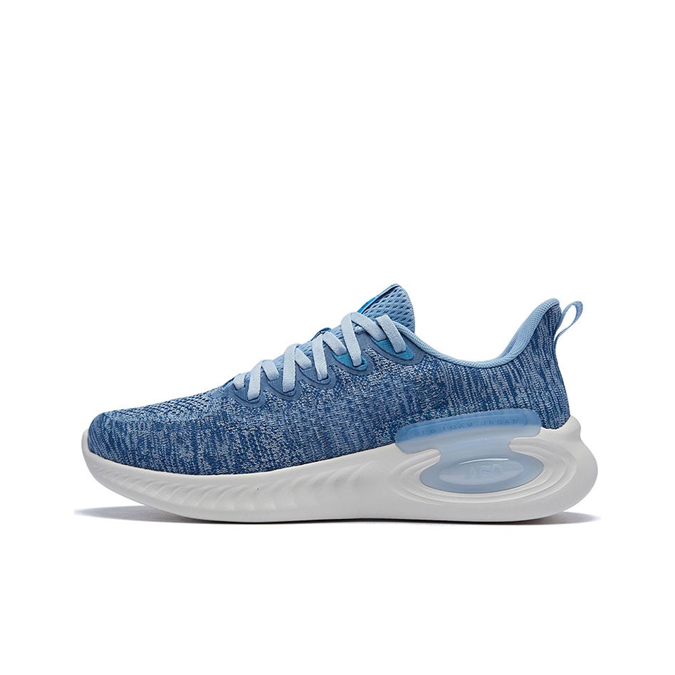 361° Running Shoes Men Low-Top Obsidian Black/Nebula Blue US