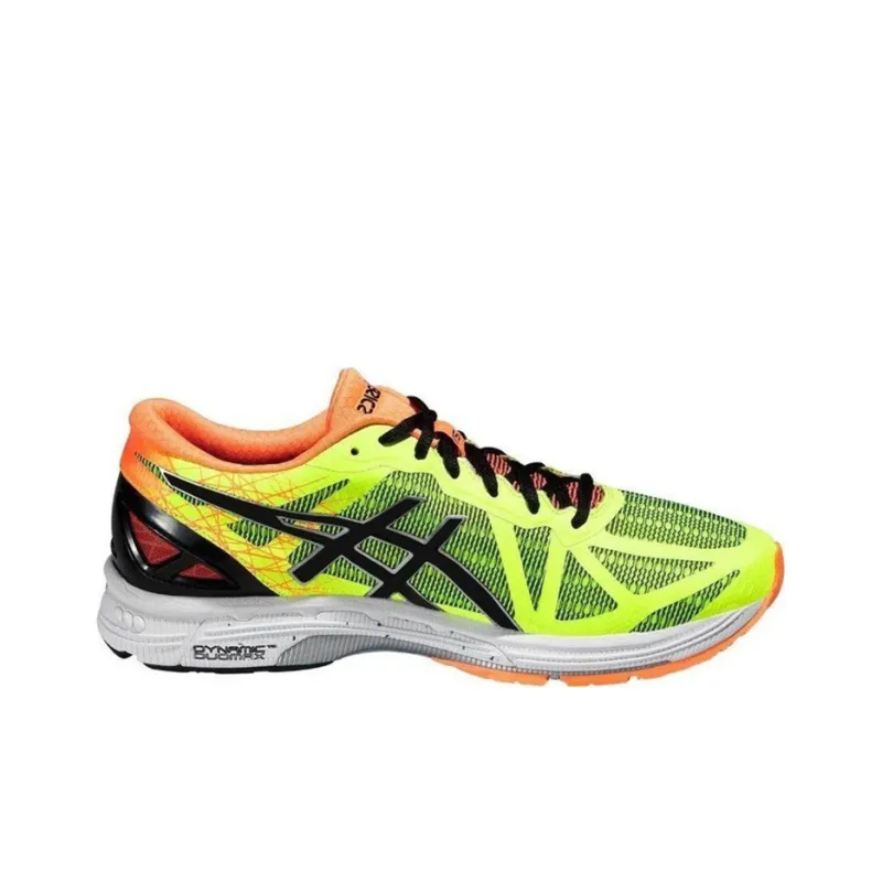 Asics Gel-DS Trainer Wear-Resistant Low-Top Running Shoes Unisex Yellow Black-1