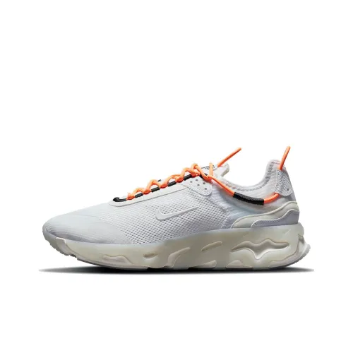 Nike React Live Running Shoes Men Low-Top White/Orange