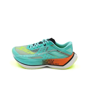 XTEP 160X 2.0 Pro Cushioning Anti Slip Wear Resistant Breathable Lightweight Rebound Low Top Running Shoes Men's Green