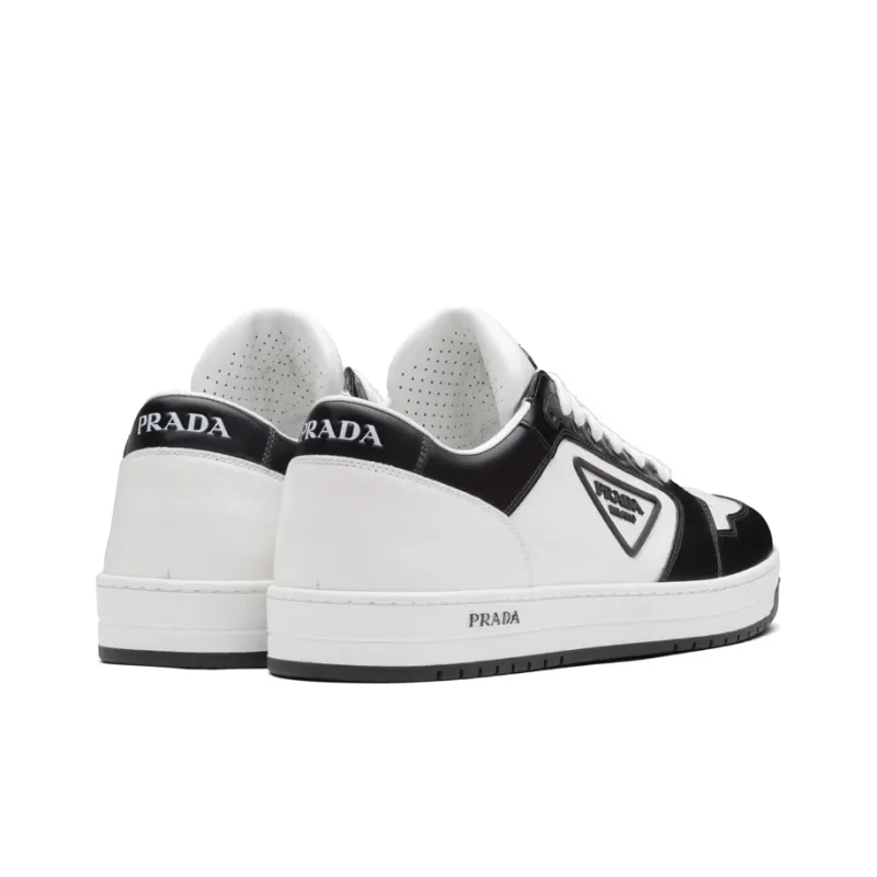 PRADA District Leather White Black White-3
