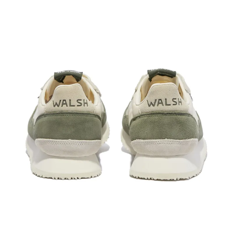 Norman Walsh ESL Cushioning Anti-Slip And Wear-Resistant Coverage Low-Top Casual Running Shoes Unisex Beige Green-4