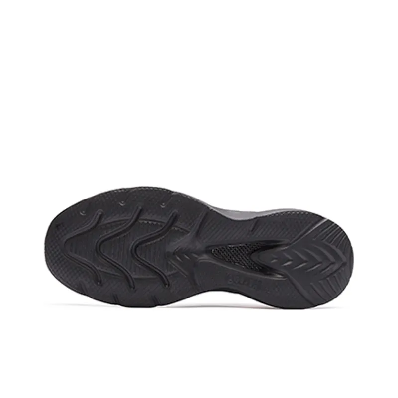 Erke Strange Bomb Lite-Meteorite Anti-Slip Wear-Resistant Low-Top Running Shoes Light Gray Black-4
