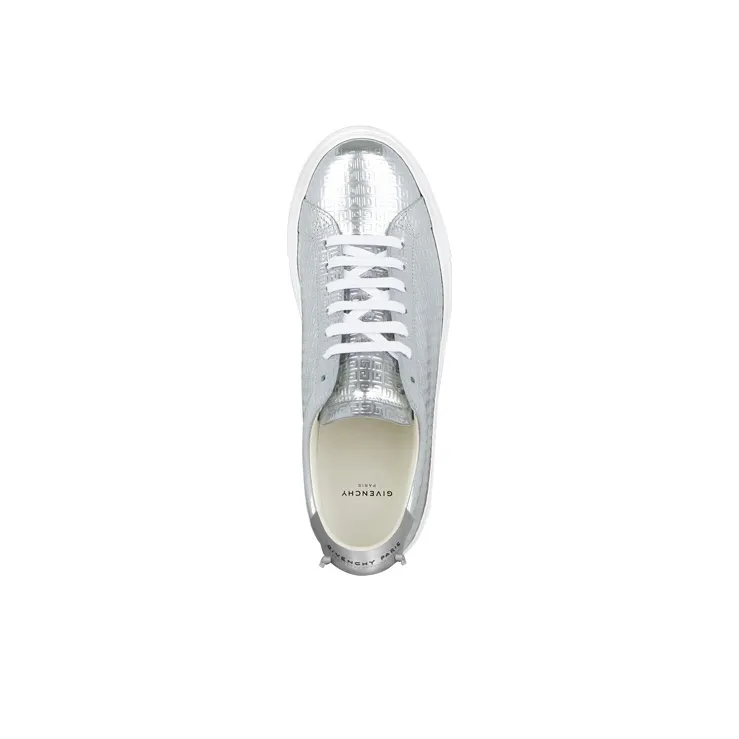 Givenchy Urban Skateboard Shoes Women's Low Top Silver-3