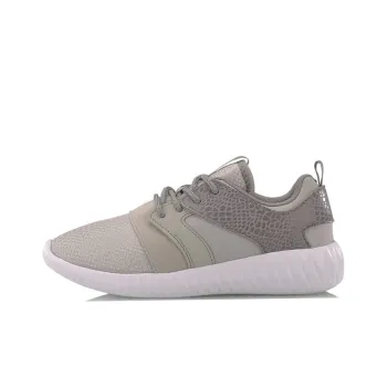 LiNing Hacker Breathable And Lightweight Low Top Running Shoes Women's Gray