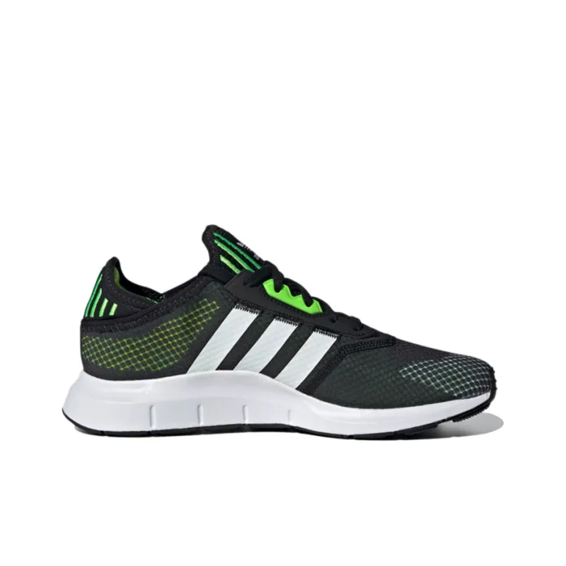 Adidas Swift Run X Black Solar Green-1