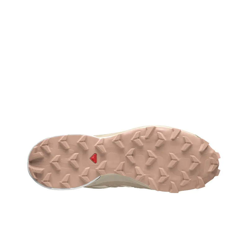 SALOMON Cushioning Wear-Resistant Breathable Supportive Low-Top Running Shoes Women's Sand Yellow-4