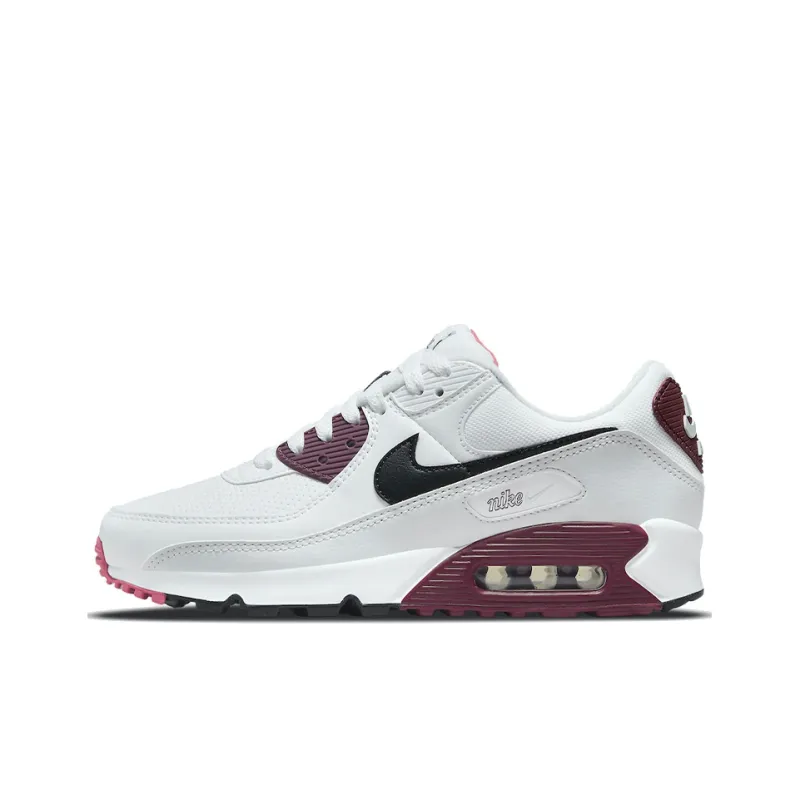 Nike Air Max 90 White Dark Beetroot Women's-0