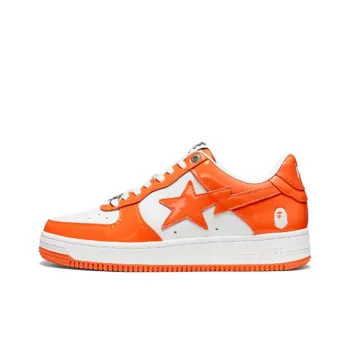 A BATHING APE Bape Sta Low Orange