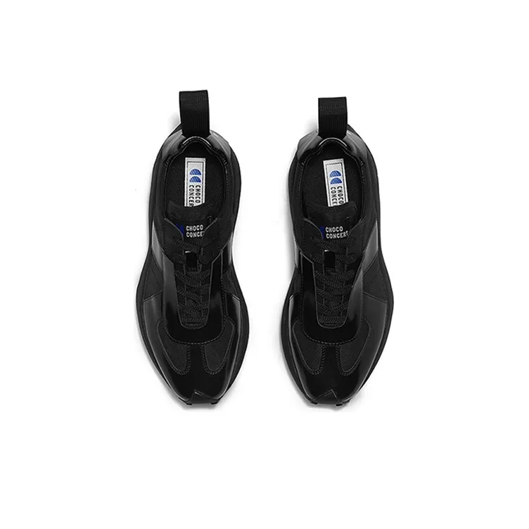 CHOCO CONCERT Stylish Skateboarding Shoes Unisex Black-2