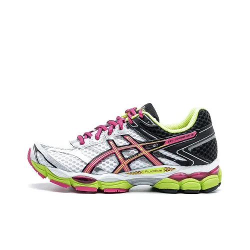 Asics Gel-Cumulus 16 Running Shoes Women's Low-Top White/Purple/Black