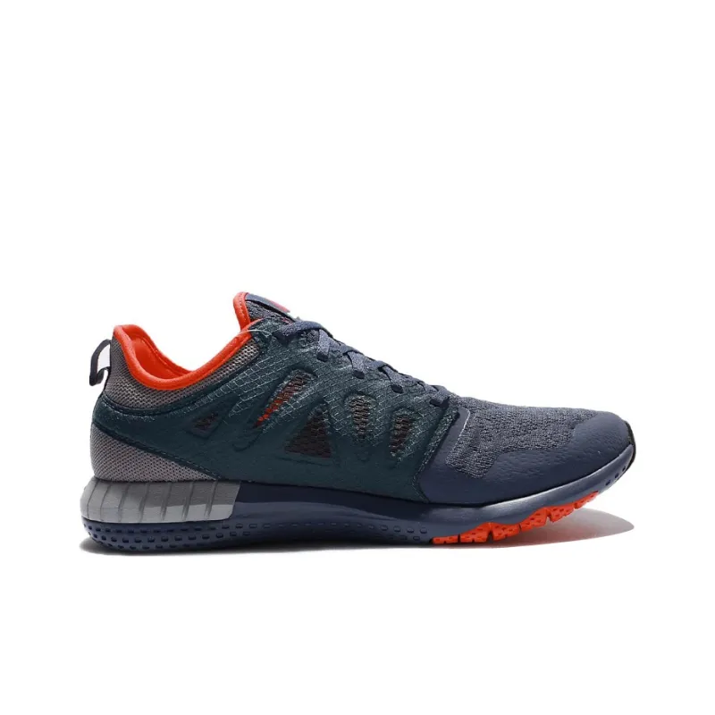 Reebok Zprint 3D Cushioning Anti-Slip Wear-Resistant Breathability Low-Top Running Shoes Men's Haze Blue-1