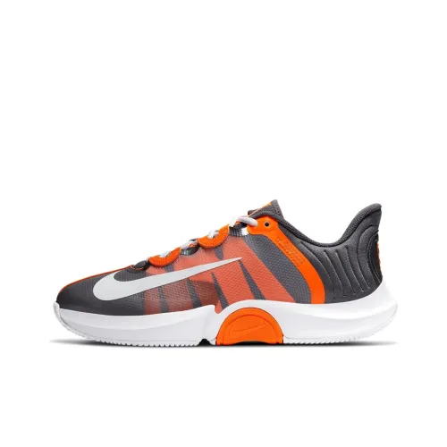 Nike Air Zoom GP Tennis Shoes Men Low-Top Gray/Orange/White