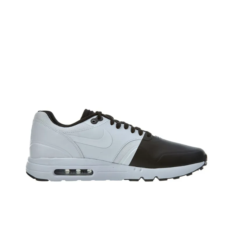 Nike Air Max 1 Cushioning Anti Slip And Wear Resistant Low Top Air Cushion Running Shoes Men's Black White-1