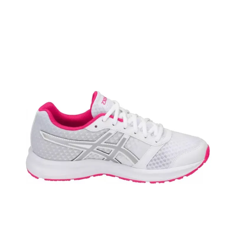 Asics Patriot Wear-resistant And Lightweight Low-Top Running Shoes Women's White Purple-1