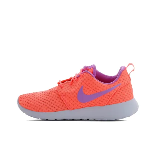 Nike Roshe One Running Shoes Women's Low-Top Orange/Purple