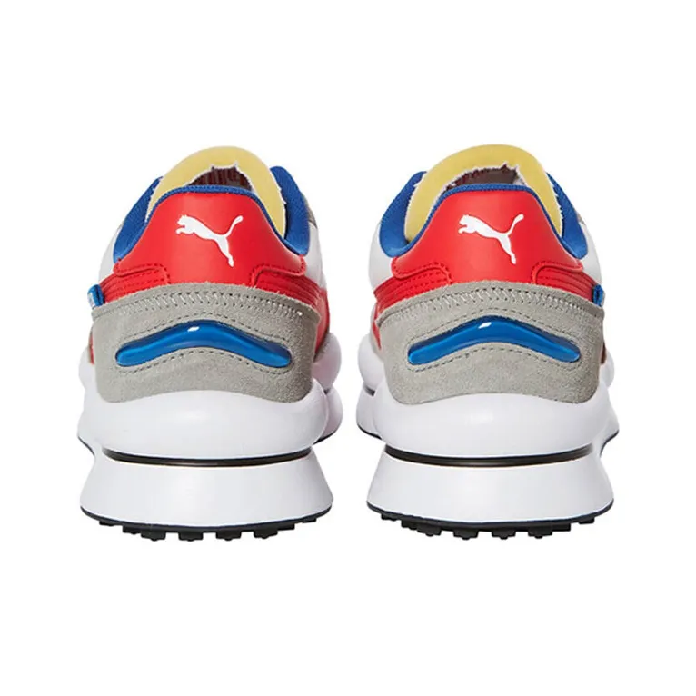 PUMA Style Rider Play On Sd Mesh 'White Scarlet'-3