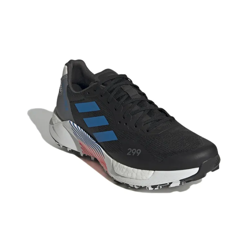 Adidas Terrex Agravic Ultra Trail 'Black Blue Rush'-2