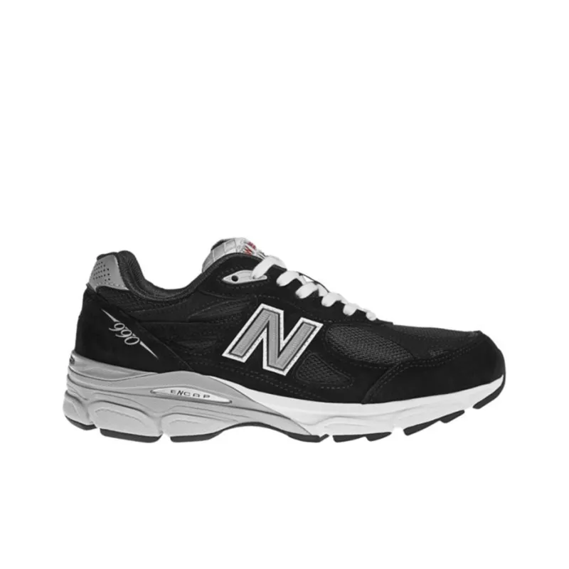 New Balance 990v3 Made In Usa 'Black White' Women's-2