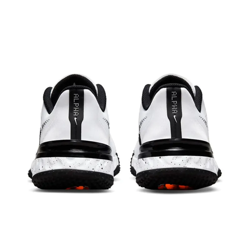 Nike Alpha Huarache Elite 3 Turf 'White Black'-4