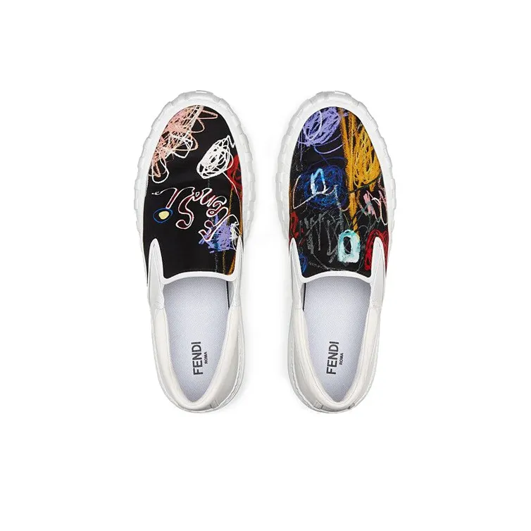 FENDI Noel Fielding X FENDI Force Slip-On 'Stream Of Multi-Consciousness'-2