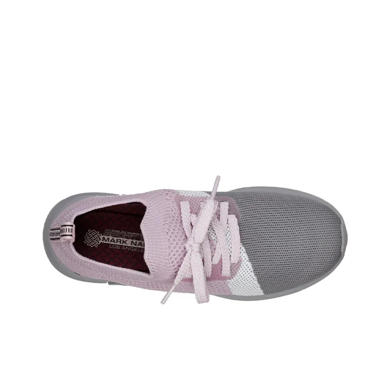 Skechers Modern Jogger Cushioning Anti-Slip And Wear-Resistant Low-Top Comfortable Women's Purple Gray-2