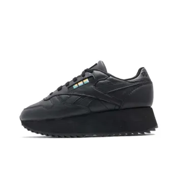 Reebok Women's Classic Leather Double 'Black' Women's