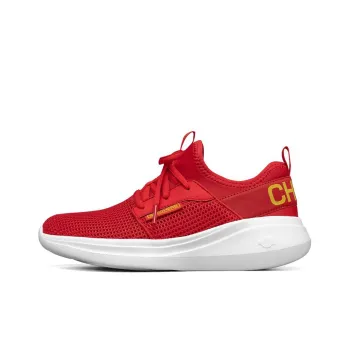 Skechers GO RUN Fast Low-Top Running Shoes Women's Red Yellow