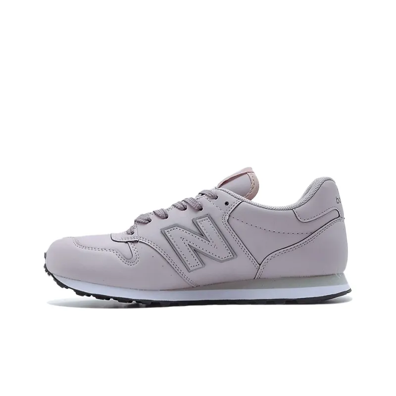 New Balance NB 500 Cushioned Wear-Resistant Breathable Low-Top Running Shoes Women's Gray-0