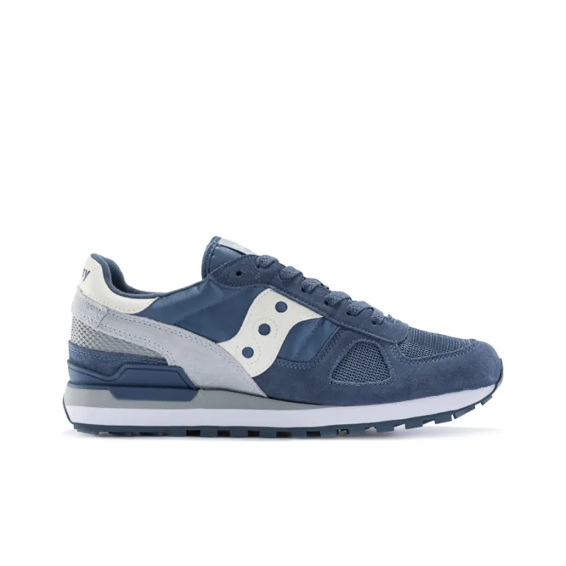 Saucony Shadow Original Original Low Top Running Shoes Men's Blue Gray-1