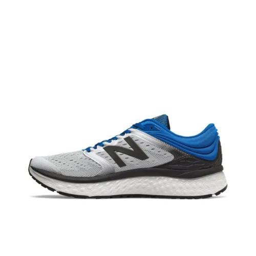 New Balance NB 1080 Fresh Foam V8 Low-Top Running Shoes Men's Gray Black Blue