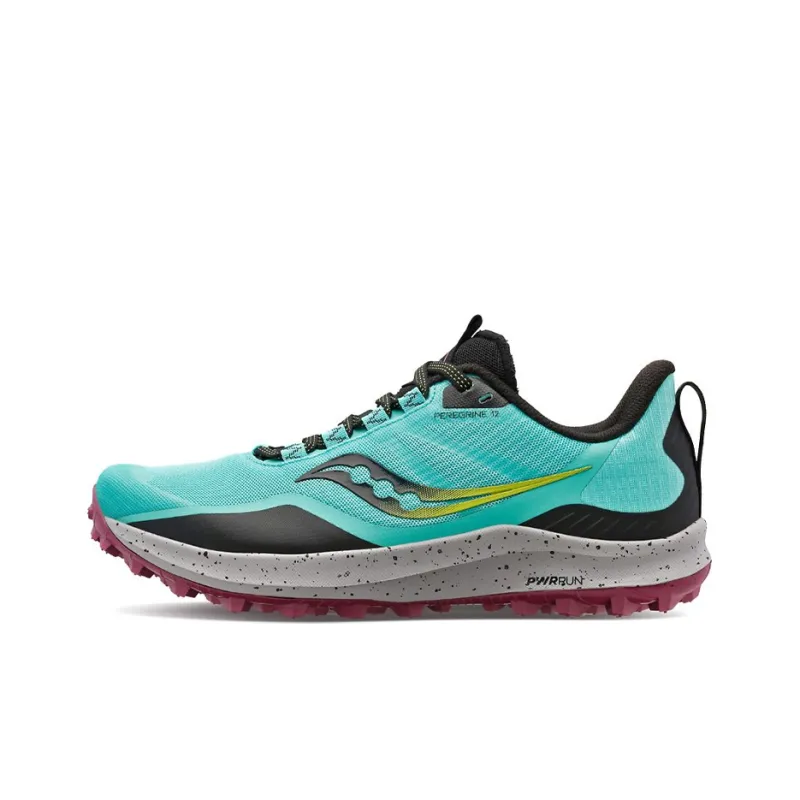 saucony Women's Peregrine 12 'Cool Mint Acid'-0