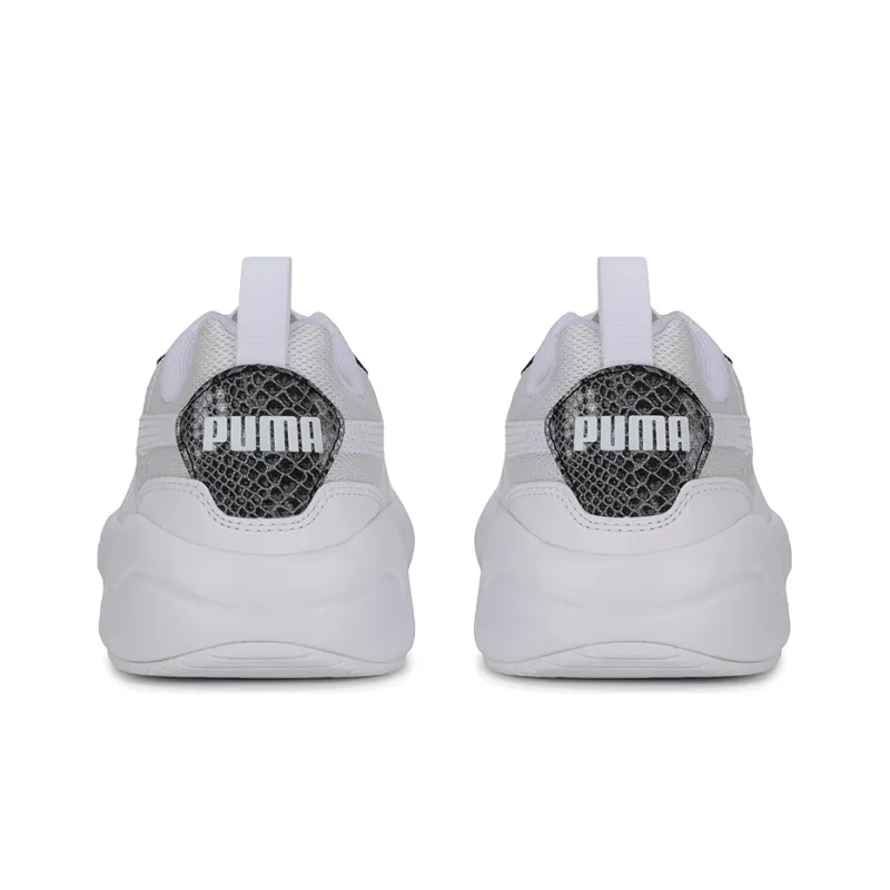 PUMA Nuage Run Snake Sports White/Black Women's-3