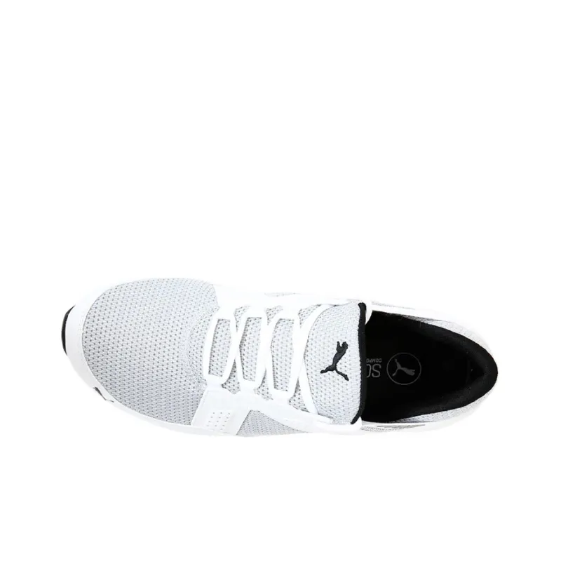 PUMA Enzo Anti-Slip And Wear-Resistant Cushioning Breathable Coverage Low-Top Running Shoes Men's White Black-3