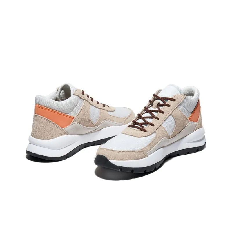 Timberland Boroughs Running Shoes Men Mid-Top White/Gray-4