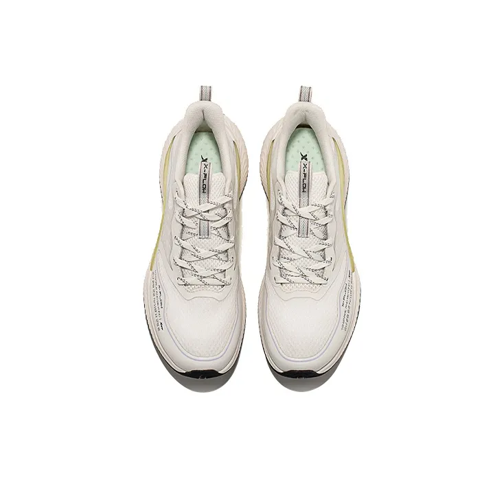 XTEP Qing Feng 4.0 Cushioning Anti Slip And Wear Resistant Low Top Running Shoes Women's Beige-1