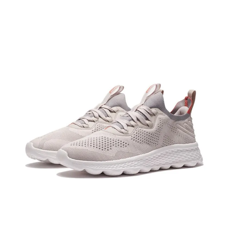 LiNing EazGo Wear-Resistant Low-Top Running Shoes Men's Gray-2