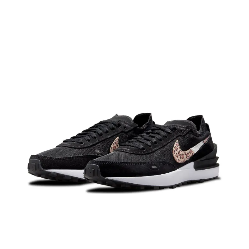 Nike Waffle One Black Leopard Women's-2