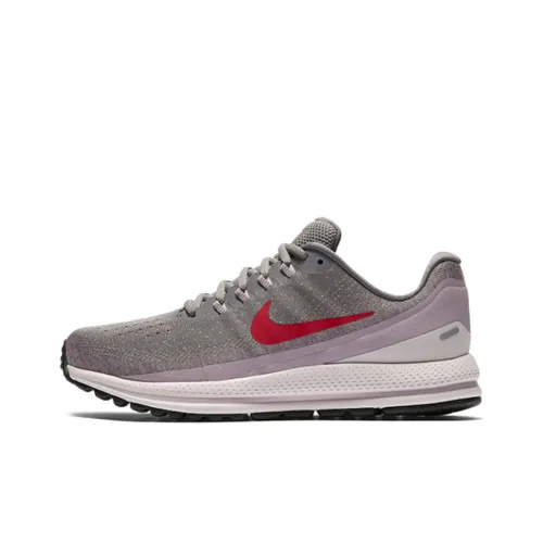 Nike Air Zoom Vomero 13 Running Shoes Women's Low-Top Gray/Red